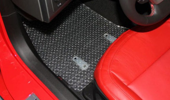 C7 Corvette Lloyd Mats Clear Front Floor Mat Protectors